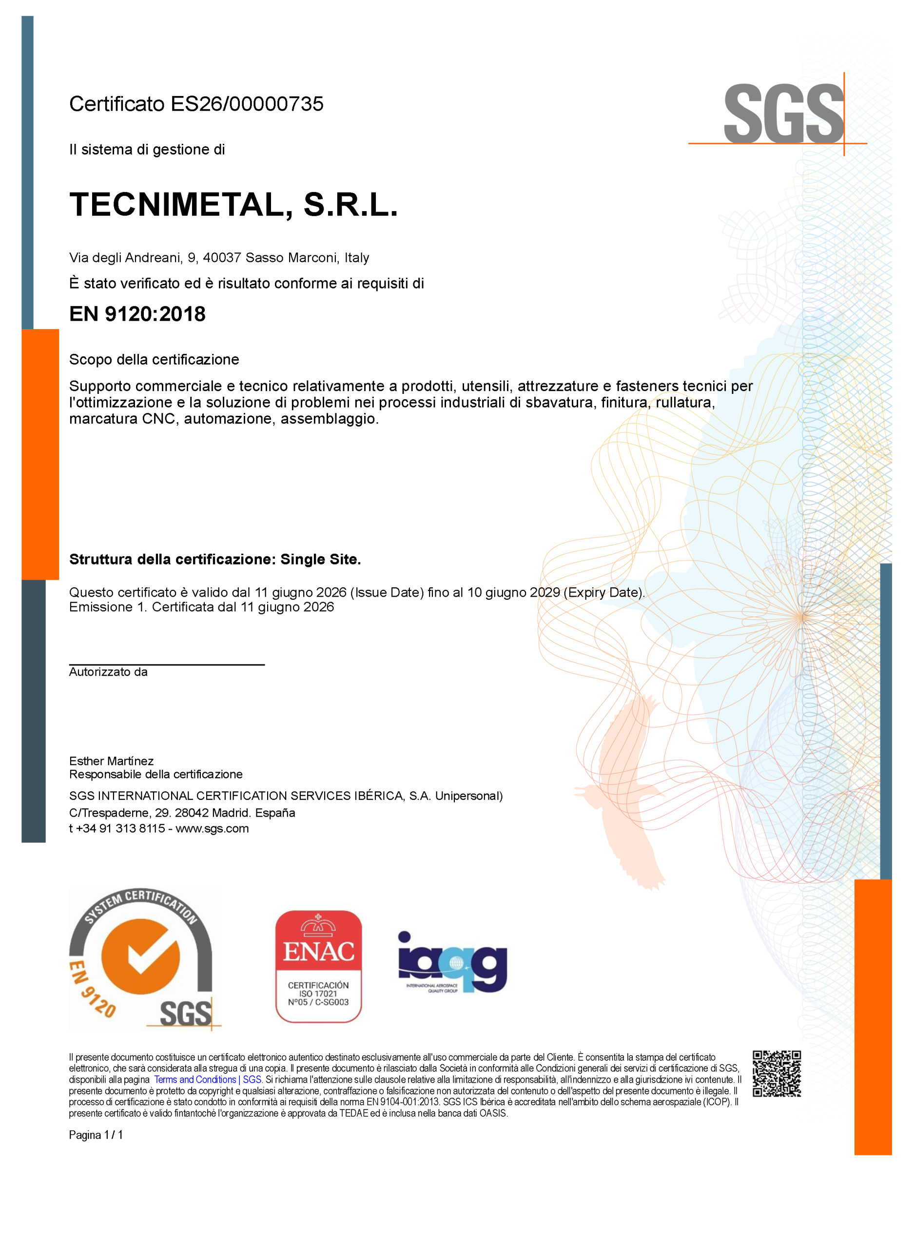 Tecnimetal_EN9120_IT